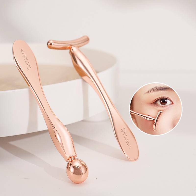 Brainbow eyes roller cream massage stick dụng cụ làm săn chắc khuôn mặt