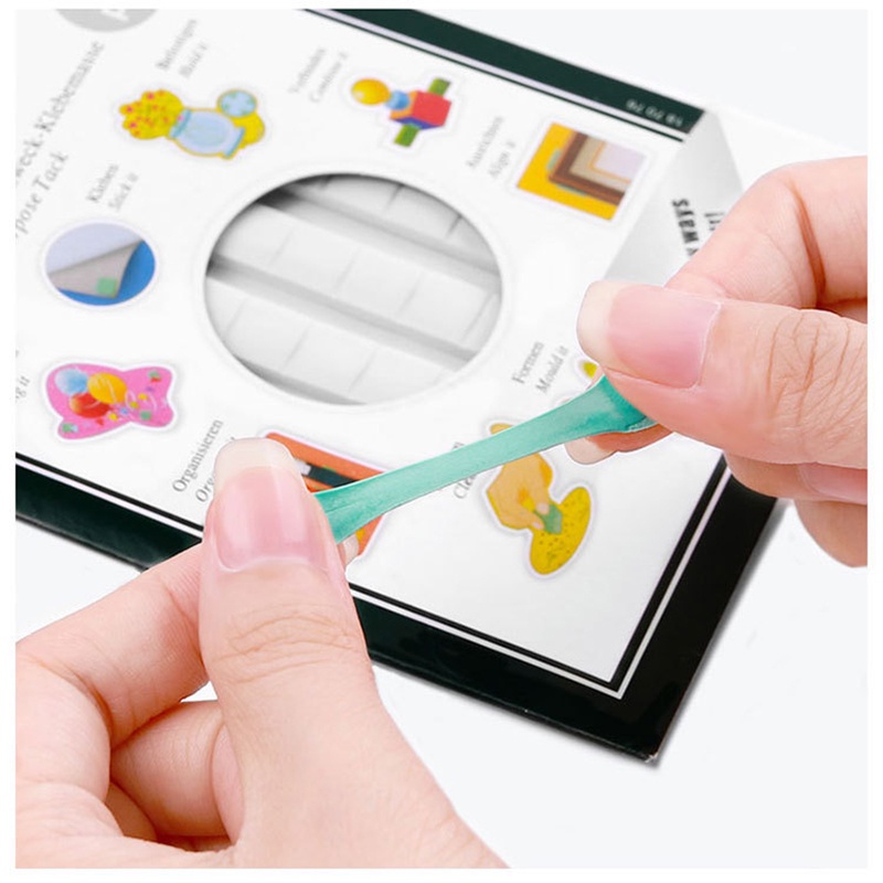 Nâng cao móng tay đất sét màu xanh đa chức năng plasticine mảnh móng tay cố định đất sét màu móng tay tấm trang sức trưng bày đất sét