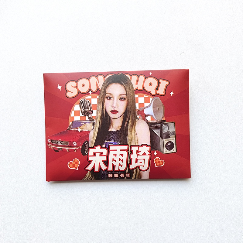 Bộ sưu tập thẻ yuqi kaji  i-dle laser hologram thẻ lomo trong suốt id photocards envelope sleeves phiên bản bí mật bưu thiếp kpop màu đen hồng giảm giá jy
