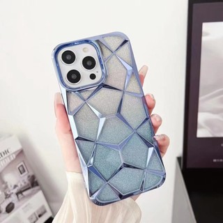 Gradient silver black purple ins style electroplated diamond water cube iphone case cho iphone 6 pro max 16 pro max 16 pro max 16 pro max 16 pro max 16 tiktok phong cách phụ nữ phòng chống rơi