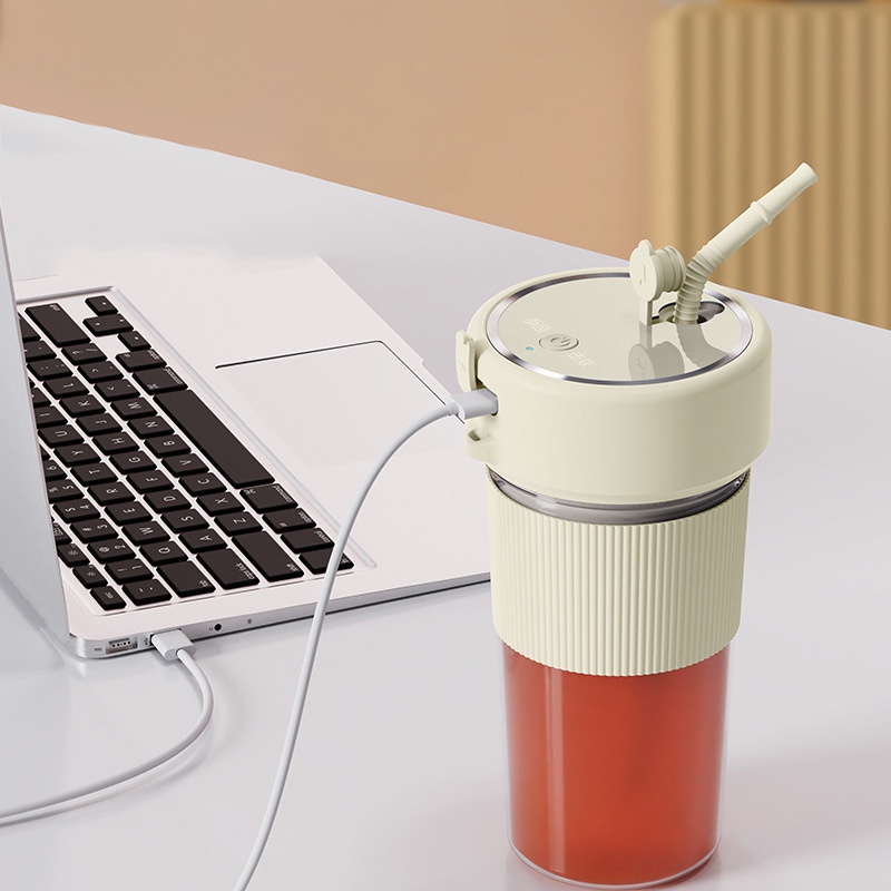 JIASHI Máy ép trái cây cầm tay điện nhỏ Máy ép trái cây gia đình đa chức năng