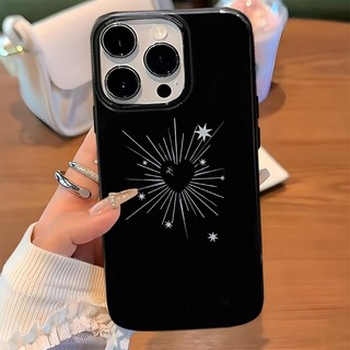 Silicone Ốp Điện Thoại Silicon tpu Mềm Chống Sốc Họa Tiết Trái Tim Cho iphone 14 13 12 11 pro xs max x xr 7 + 8 plus