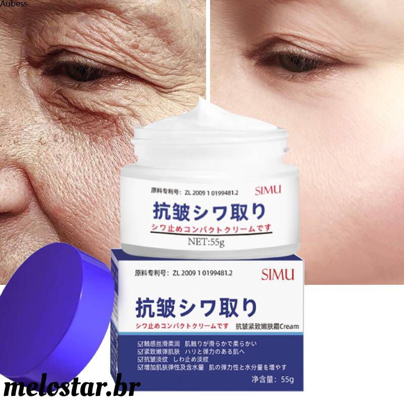 Retinol Kem làm săn chắc chống nhăn Giảm nếp nhăn trên khuôn mặt Se khít lỗ chân lông Làm trắng da Kiểm soát dầu Trị mụn Dưỡng ẩm cho da Sản phẩm công nghệ Nhật Bản AubessDS