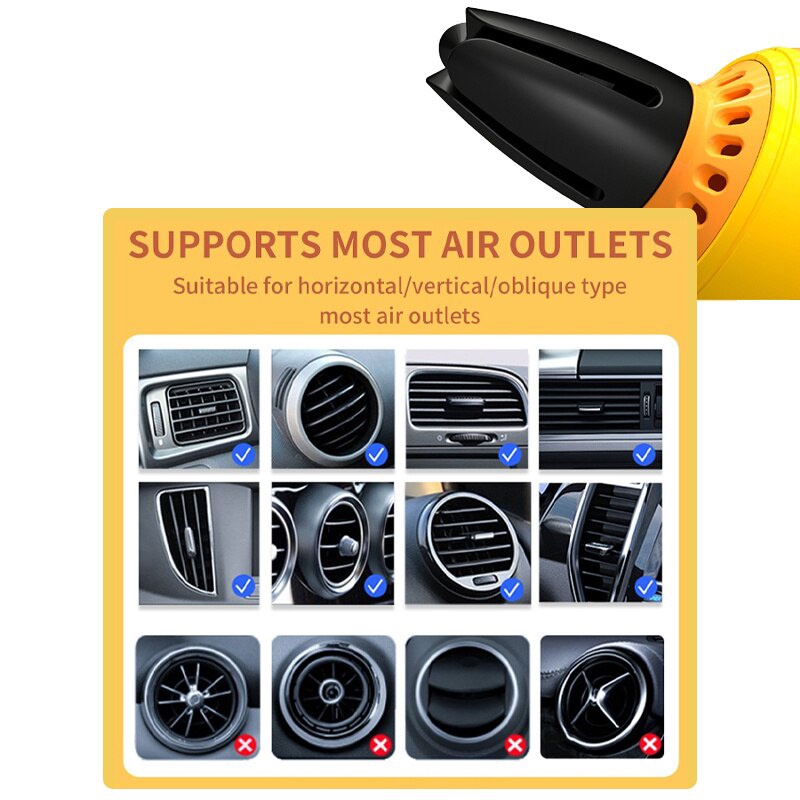 Sáp thơm nước hoa ô tô gấu kẹp cửa gió điều hòa quạt trang trí nội thất xe hương thơm cao cấp khử mùi - YKD