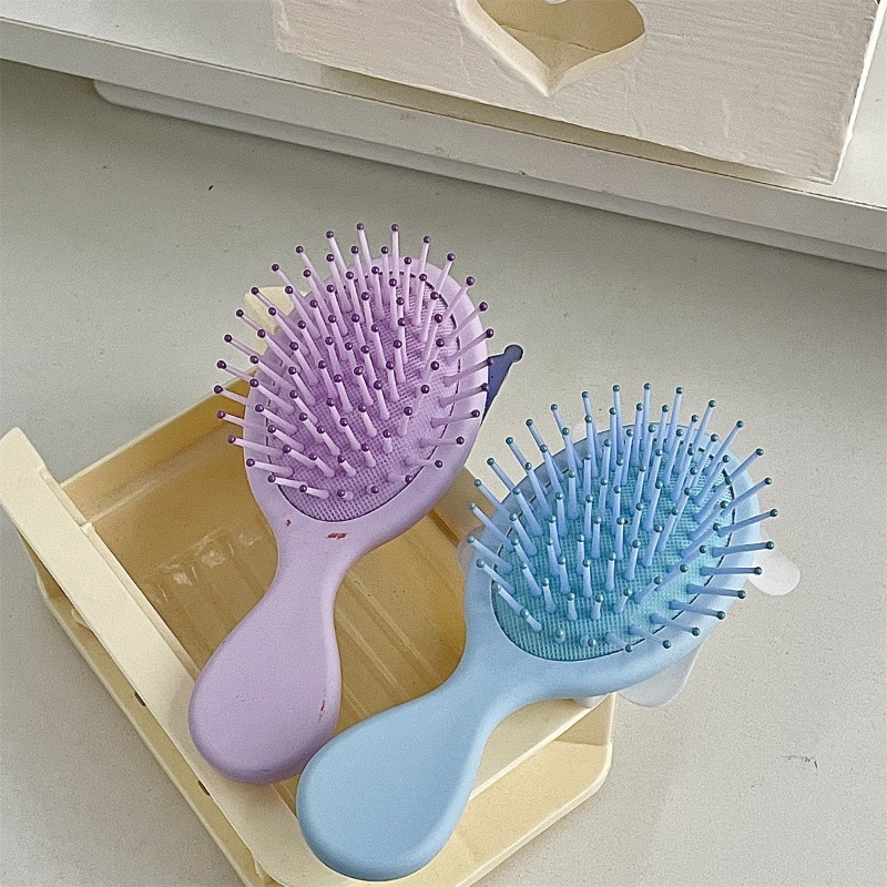 Popochacco Lược Chải Tóc Xoăn Mát Xa Da Đầu Họa Tiết Hoạt Hình Xinh Xắn Dành Cho Nữ