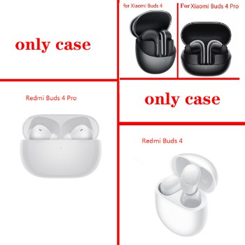 Đối với xiaomi redmi buds 4 pro / 4lite case cartoon stars / love tai nghe trong suốt bảo vệ tai nghe bằng silicon redmi buds4 pro