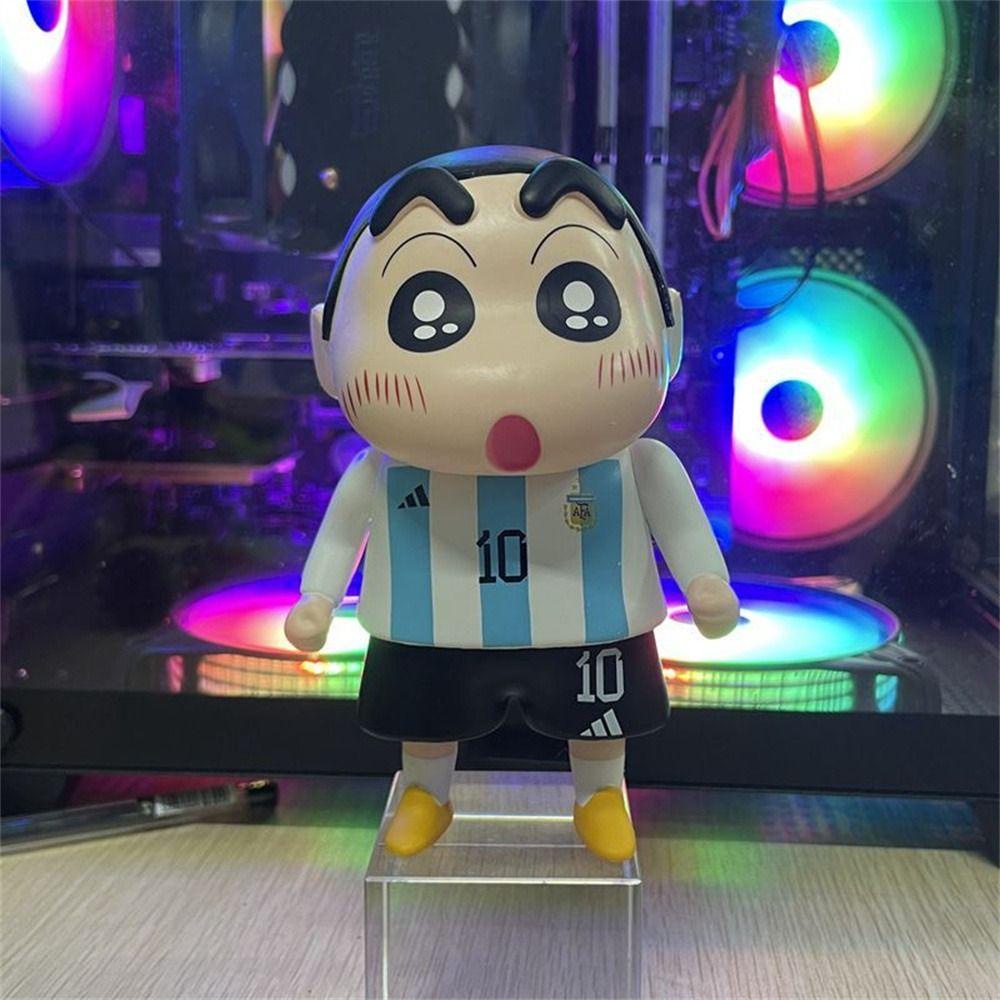 Mô hình hành động MMULCK nhân vật hoạt hình Crayon shin-chan/ ngôi sao bóng đá 13cm cho người hâm mộ sưu tầm