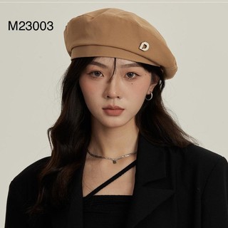 Mũ nồi mũ berret chất liệu vải phong cách cá tính trẻ trung hottrend 2023