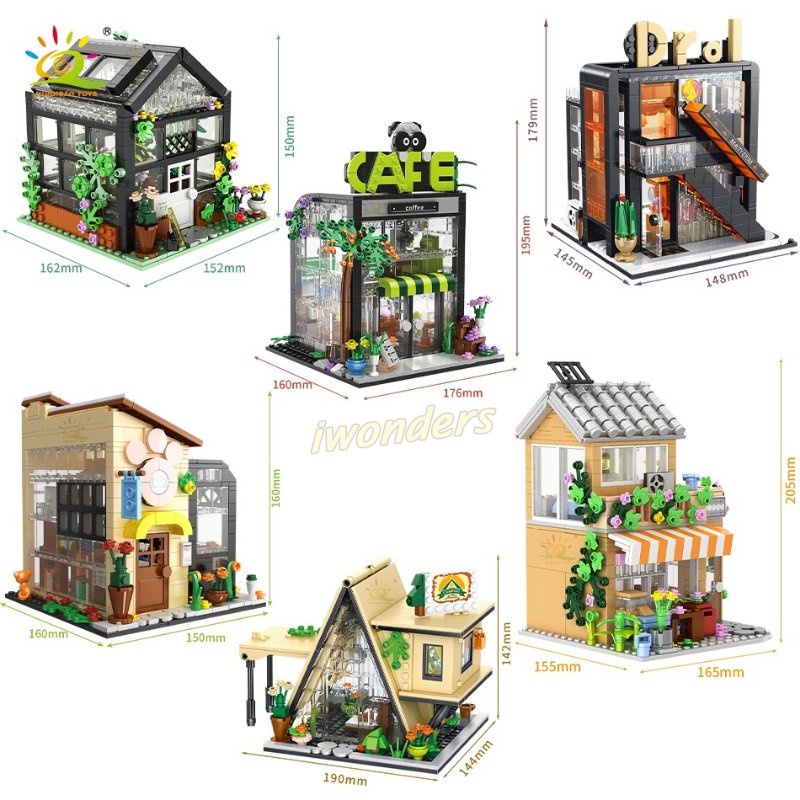 Bộ Đồ Chơi Lắp Ráp Quán Cà Phê Sáng Tạo Cho Bé