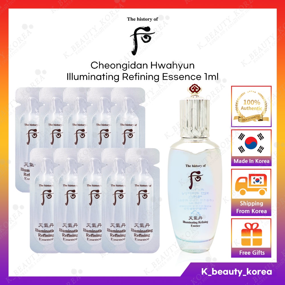 Cheongidan: Hwahyun Tinh Chất Phục Hồi Da Mặt Chiết Xuất Từ Hoa Hồng 1ml