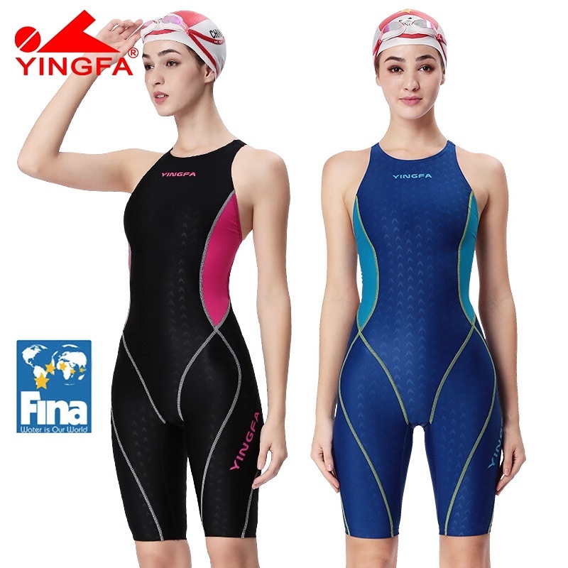 Áo bơi nữ chuyên nghiêp YINGFA 953 (không đệm ngực)