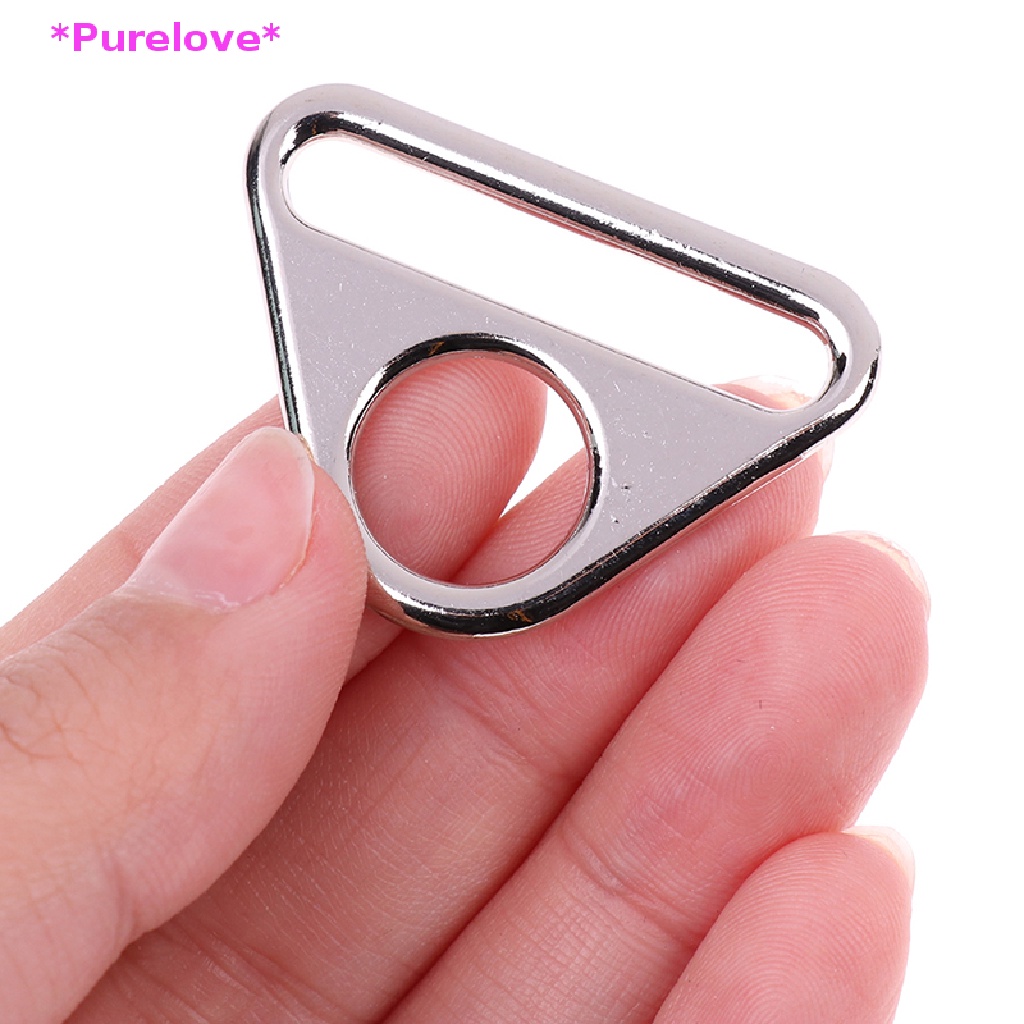 Purelove &gt; Dây Đeo Túi Xách Hình Tam Giác Dày Dặn Bằng Kim Loại Bền Có Khóa Vòng Chữ O Dee