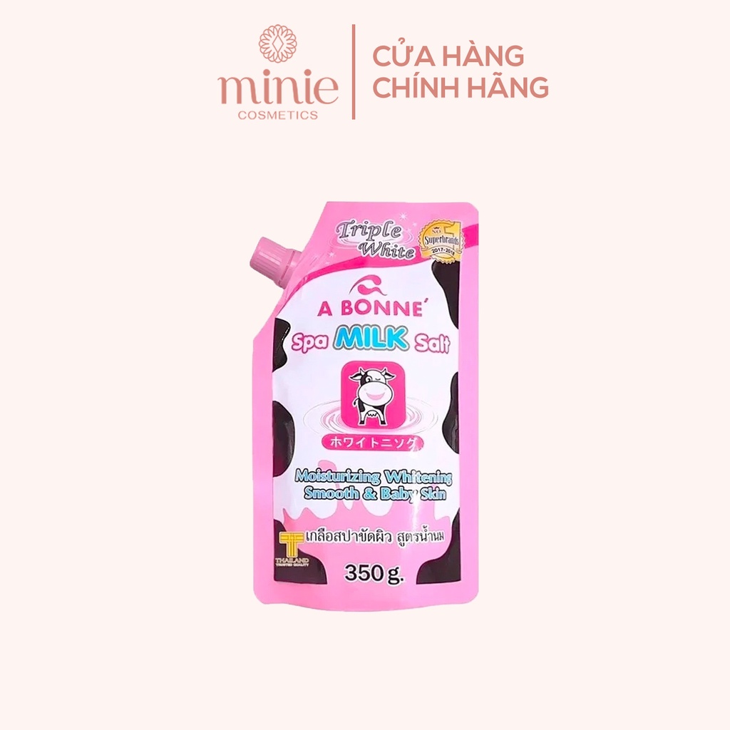 Muối Tắm Tẩy Tế Bào Chết Chiết Xuất Sữa Bò A Bonne Spa Milk Salt