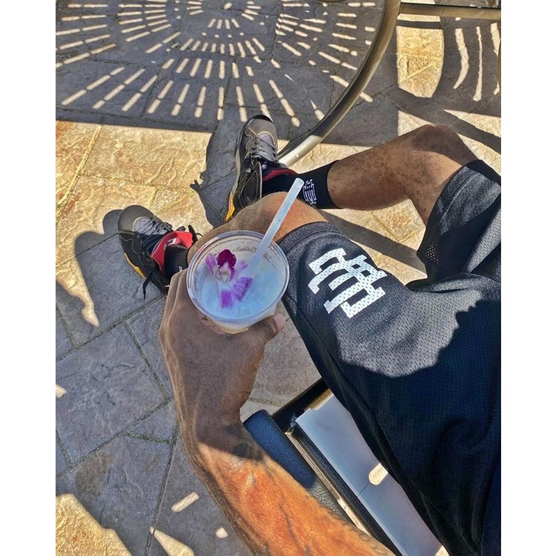 Eric Emanuel Mới EE Quần Short Thể Thao Bóng Rổ Chạy Bộ Đường Phố Nhanh Khô Thông Thường Mỹ