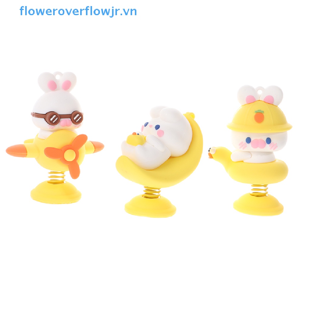 Lò Xo Lắc Đầu Hình Động Vật Dễ Thương Trang Trí Nội Thất Xe Hơi