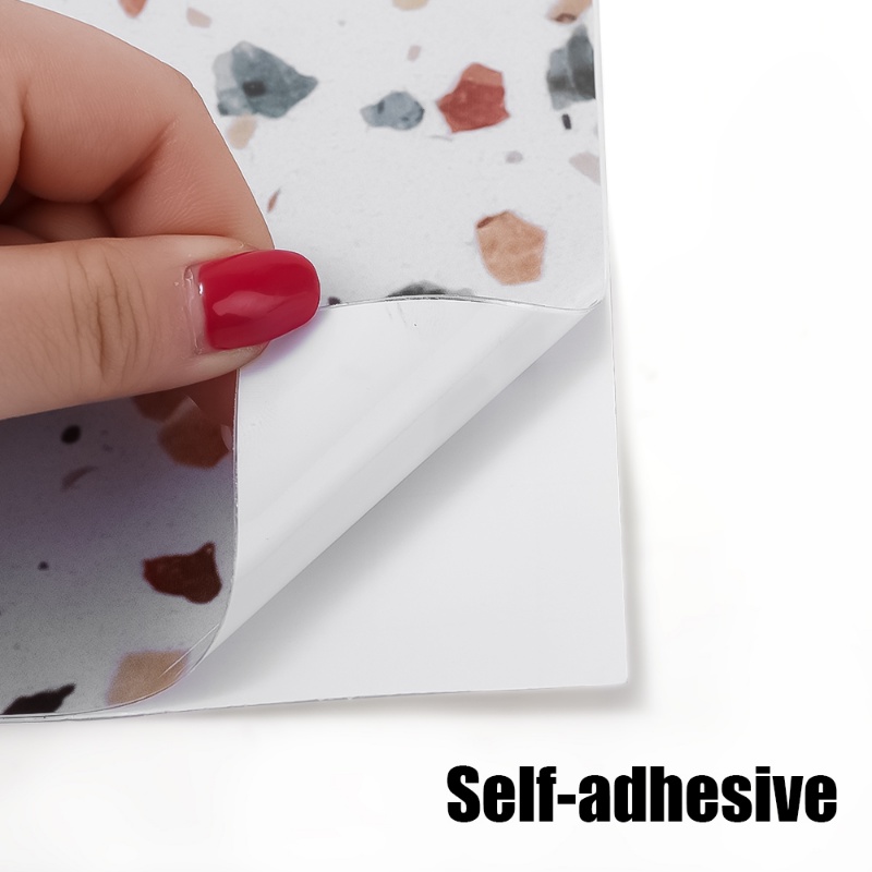 Giấy Dán Tường Tự Dính Chống Nước Chống Bẩn Không Để Lại Dấu Vết Trang Trí Nhà Bếp / Phòng Tắm