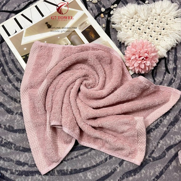 Khăn mặt cotton 30x48cm G7-WT10 100% sợi cotton ,siêu mềm mại thấm hút nước tốt, sử dụng an toàn phù hợp cho mọi loại da