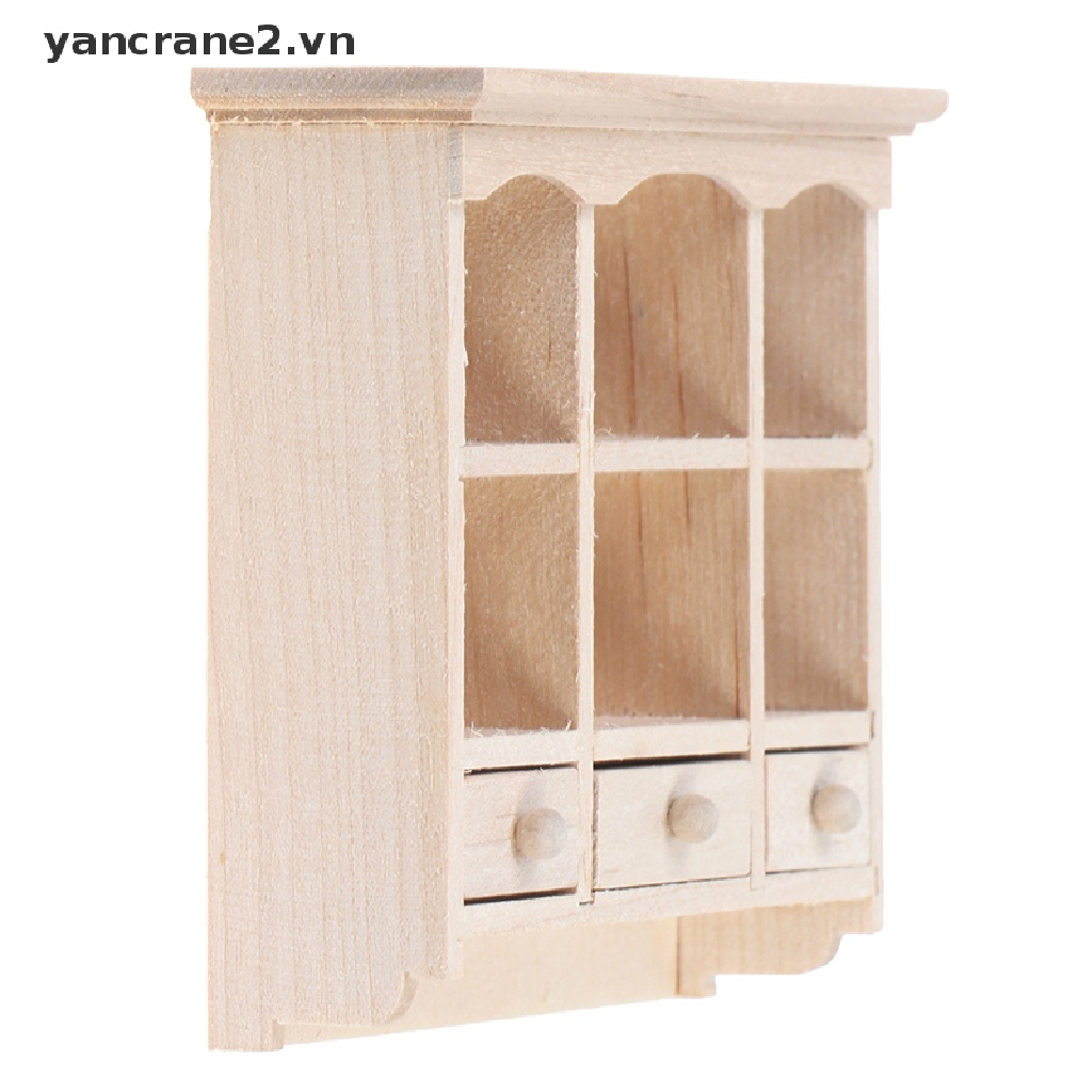 Mô Hình Tủ Quần Áo Búp Bê Tỉ Lệ 1 / 12 {YAN2} 1 / 12