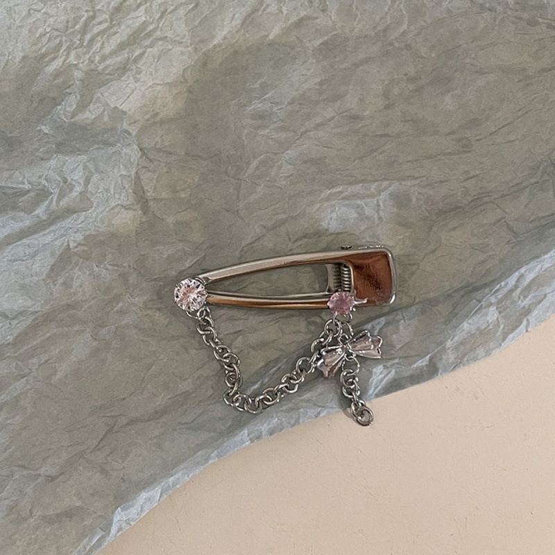 Flgo Kẹp Tóc Mỏ Vịt Đính Đá Zircon Nhiều Màu Trang Trí Mùa Hè Cho Bé Gái