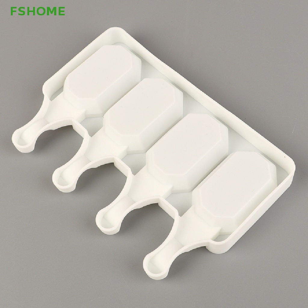 Khuôn Silicon Làm Kem Que 4 / 8 Lỗ Mới