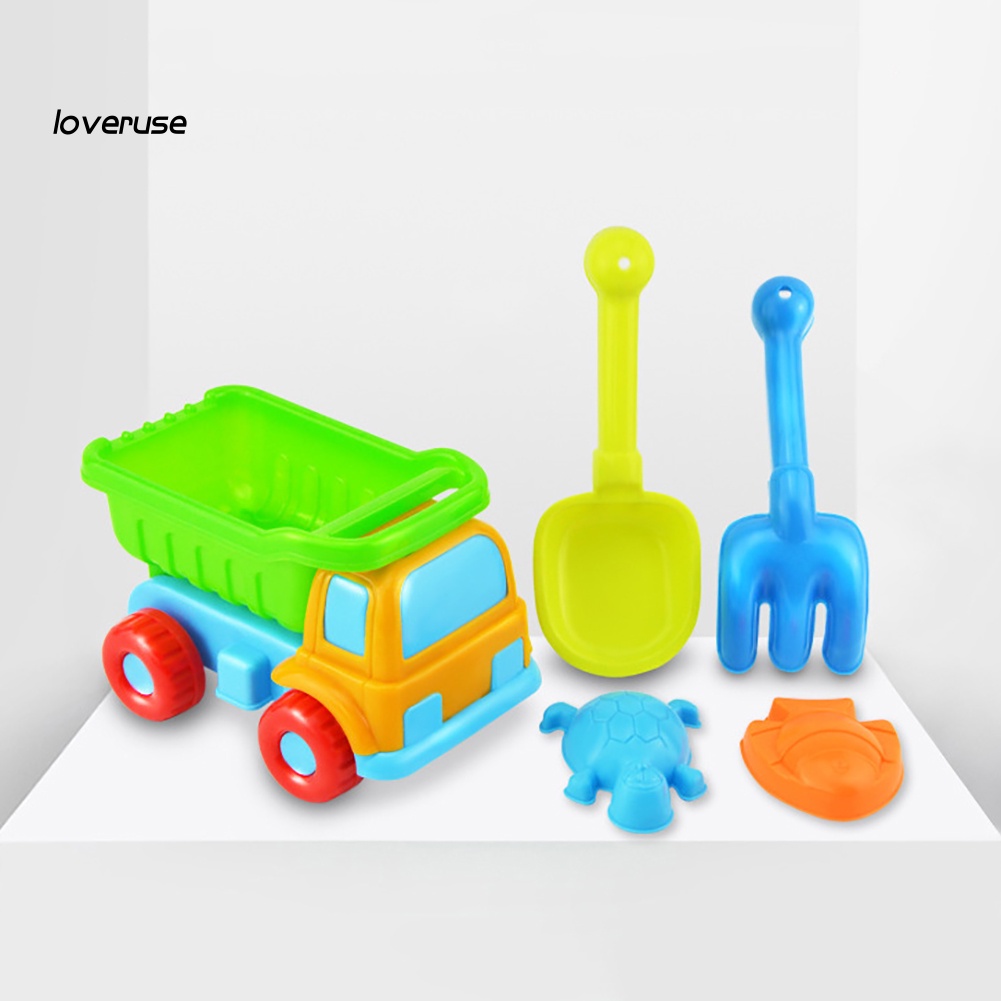 Bộ 5 Dụng Cụ Làm Vườn Hình Xe Tải / Động Vật Đáng Yêu Cho Bé