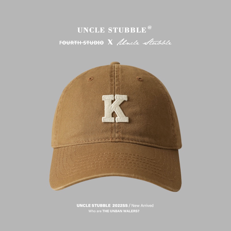 Mũ Lưỡi Trai Mềm Mại In Chữ K Thời Trang