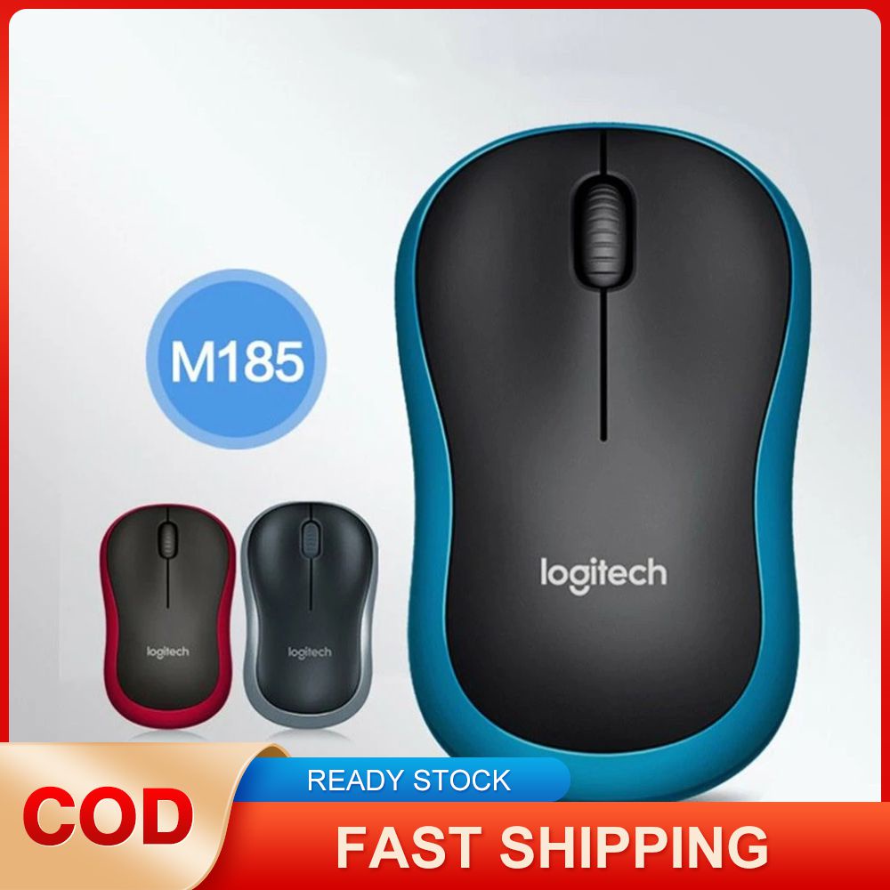 Chuột Không Dây M185 2.4g VớI ĐầU NhậN USB Cho PC / Laptop