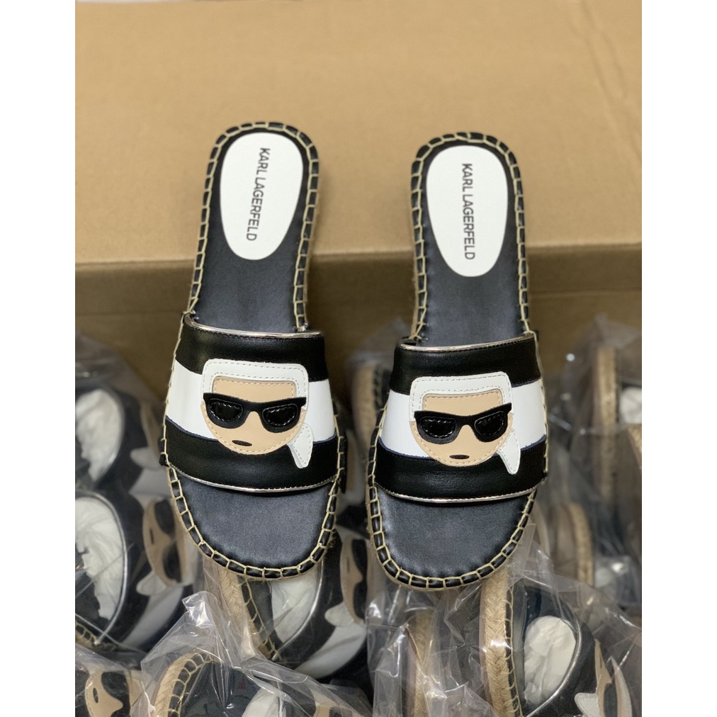 Dép KARL đế cói