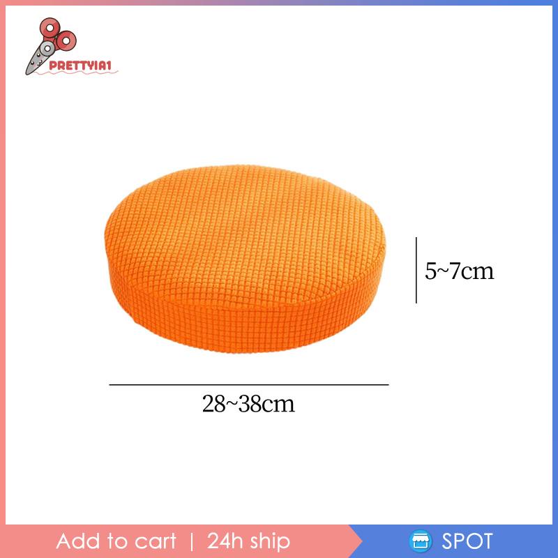 [Prettyia1] Vỏ Bọc Ghế Đẩu Quầy Bar Với Đệm Ghế Co Giãn Chỉ Có Đệm