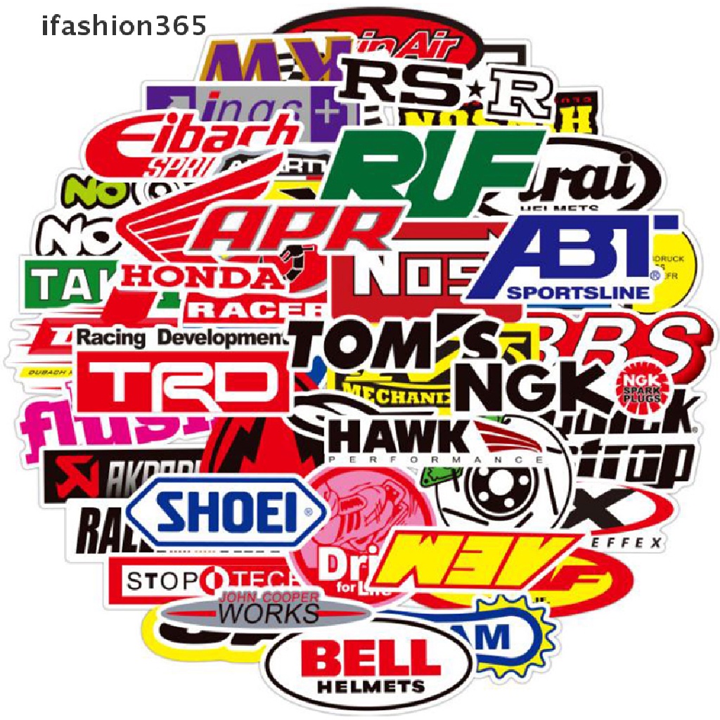 100 Nhãn Dán Graffiti Trang Trí Ván Trượt / Xe Hơi / Xe Máy Thời Trang ifashion365