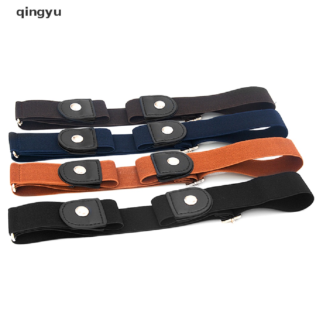 Thắt Lưng Unisex Không Khóa Co Giãn Vô Hình Có Thể Điều Chỉnh Trang Trí