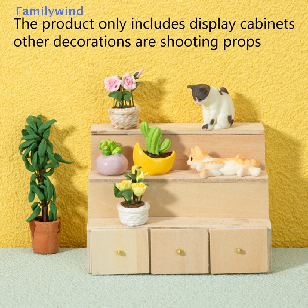 Kệ Để Giày / Đồ Dùng Mini Trang Trí Nhà Búp Bê Tỉ Lệ 1: 12