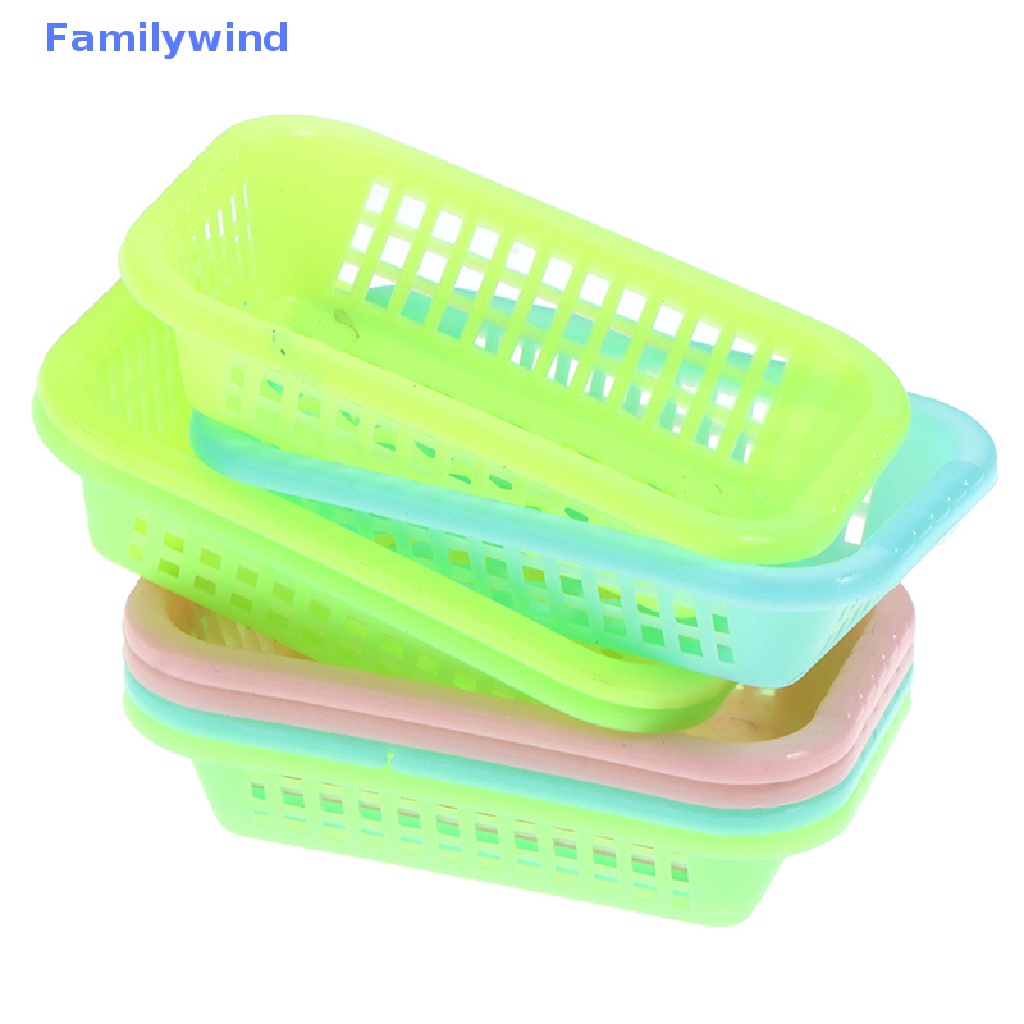 Set 5 Giỏ Đựng Rau Củ Quả 1: 12 Trang Trí Nhà Búp Bê