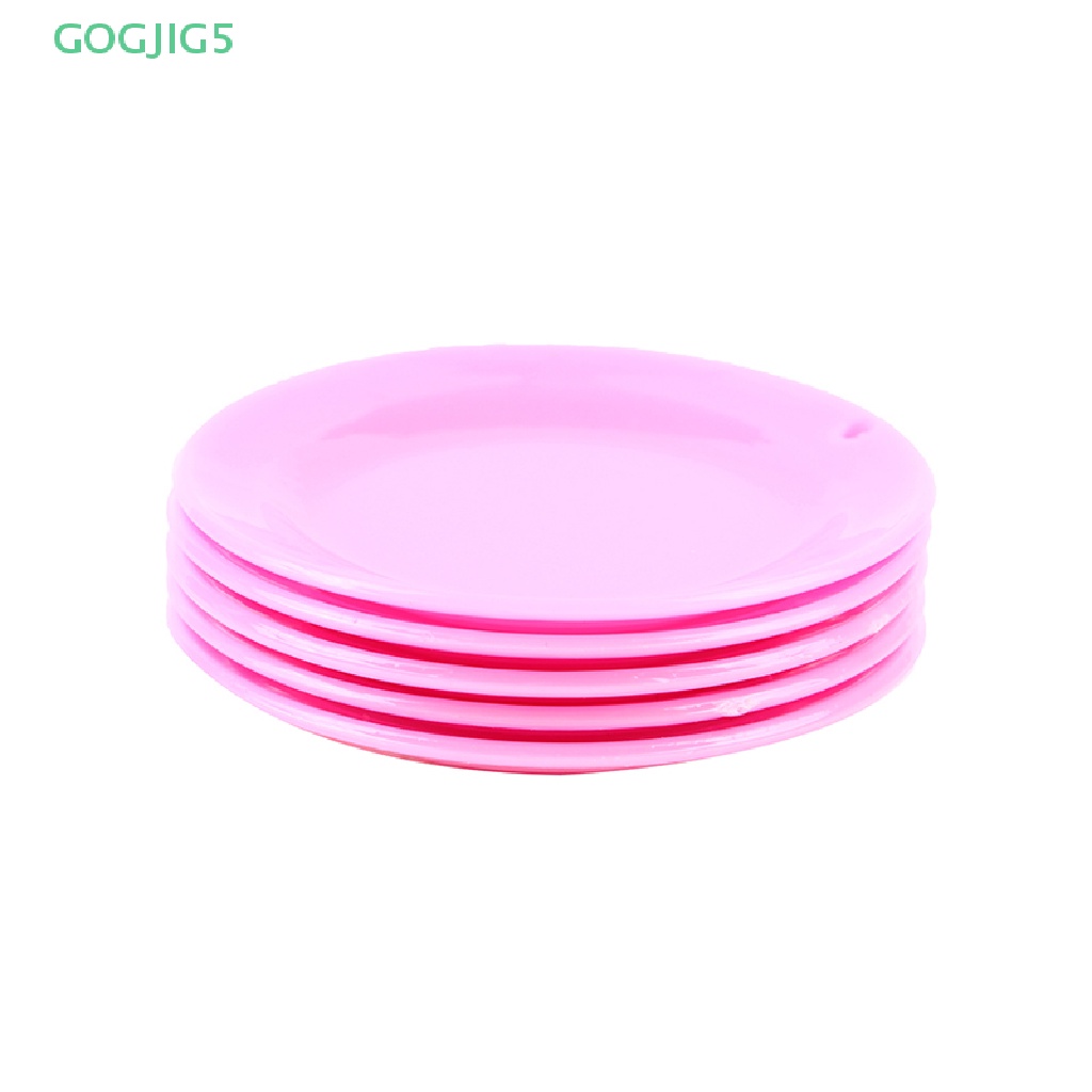 Set 5 Đĩa Ăn Tối Đồ Chơi Búp Bê Trang Trí Nhà Búp Bê