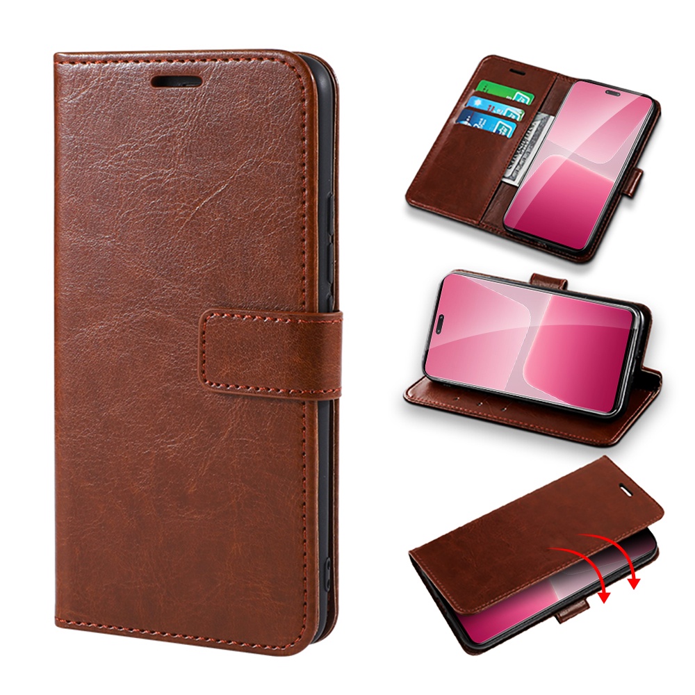 Bao Da Điện Thoại Nắp Lật Sang Trọng Dạng Ví Cho Xiaomi 13 Lite 5G Xiaomy Xaiomi Mi 13Lite Light 5G 6.55 "