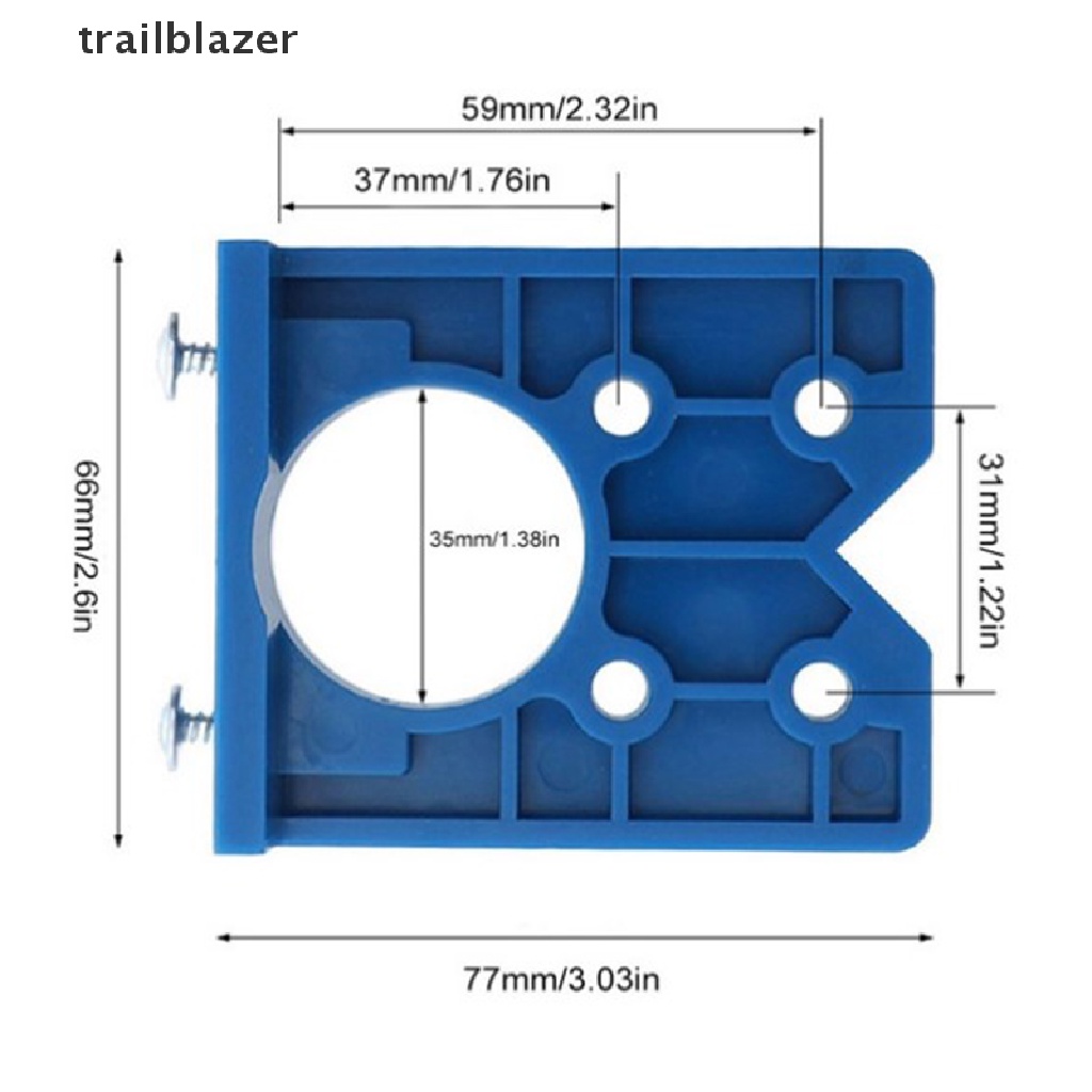 Bản Lề Khoan Gỗ trailblazer 35mm