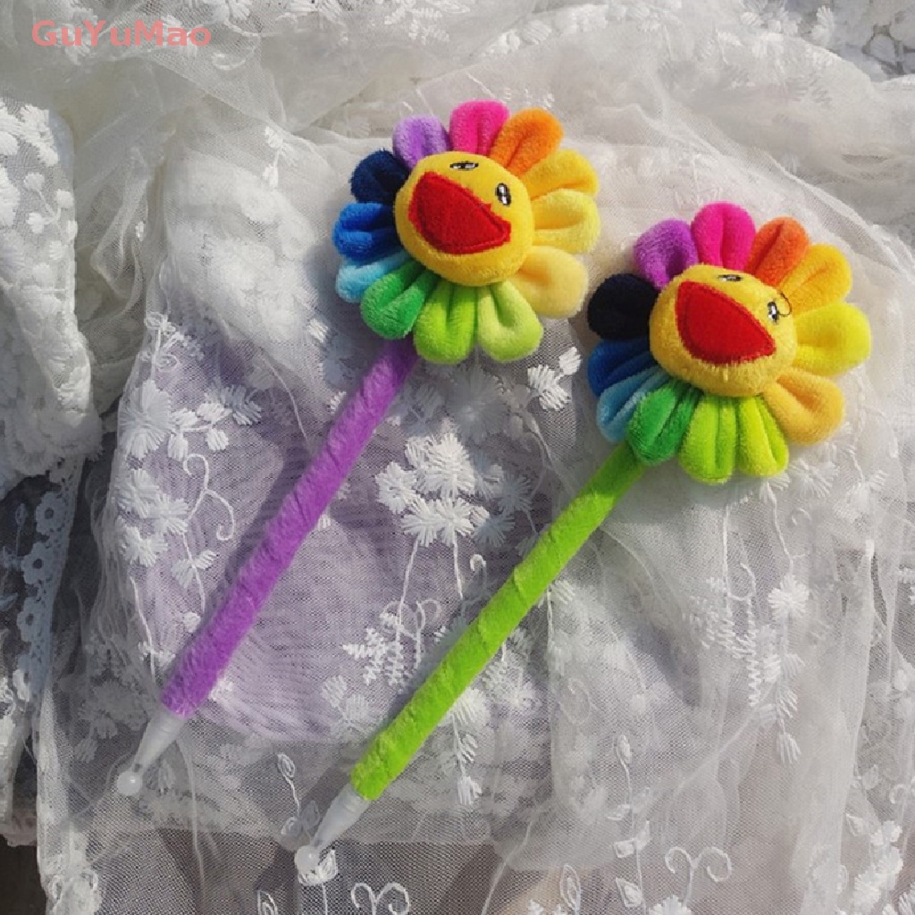 [cxGUYU] Bút Mực Gel Hình Hoa Hướng Dương Dễ Thương Vui Nhộn Phong Cách Hàn Quốc Cho Học Sinh / Văn Phòng