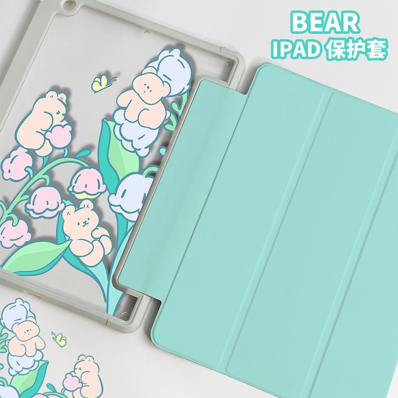 Ốp Máy Tính Bảng Bằng Acrylic Có Ngăn Đựng Bút Cho iPad gen 9 iPad gen 10 2022 iPad 2021 Pro 11 2019 2020 10.2