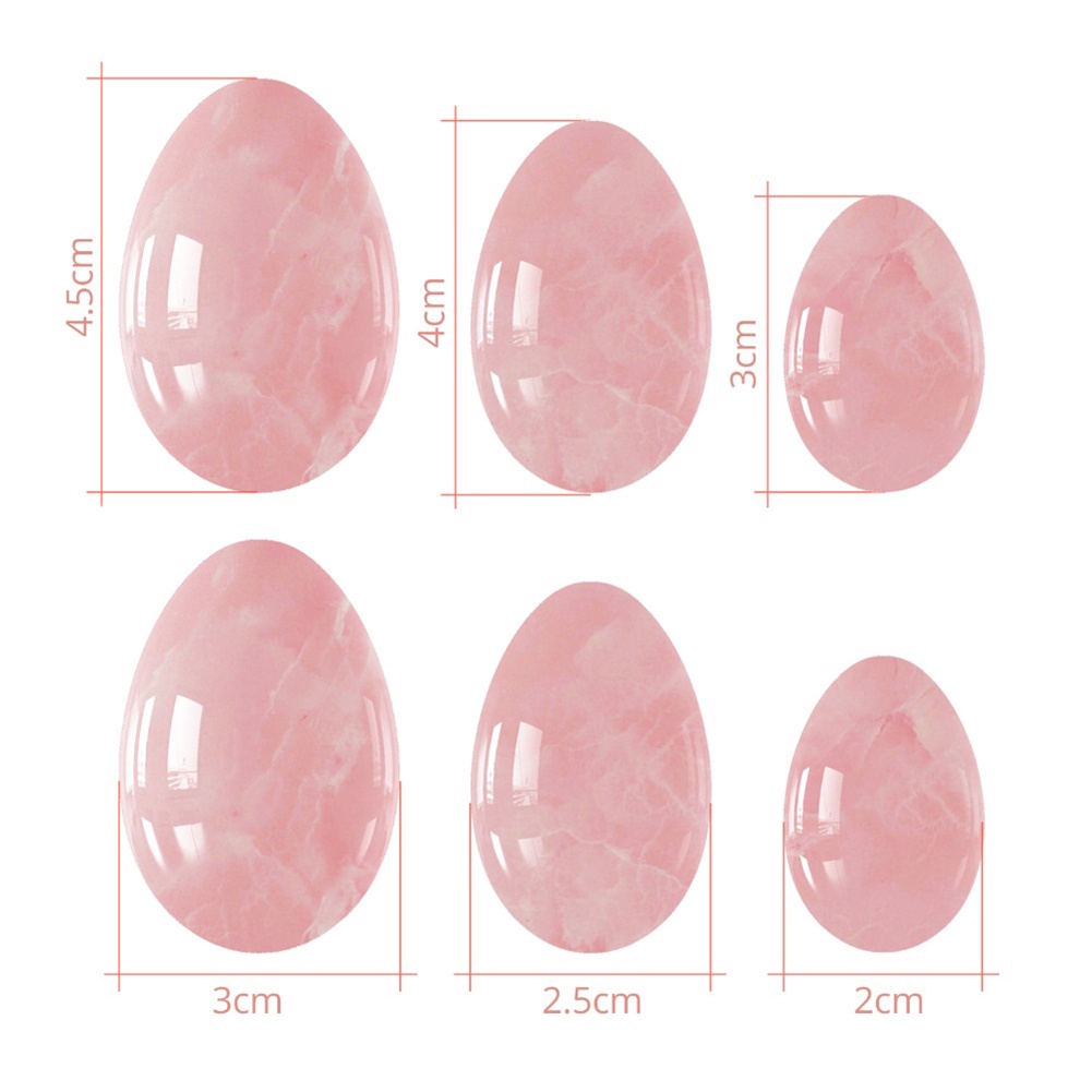 Dụng Cụ Mát Xa Hình Oval Bằng Đá Yoni