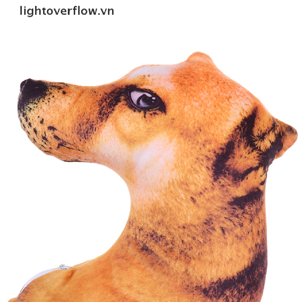 Gối Ngủ cotton Hình Chú Cún 3D Dễ Thương