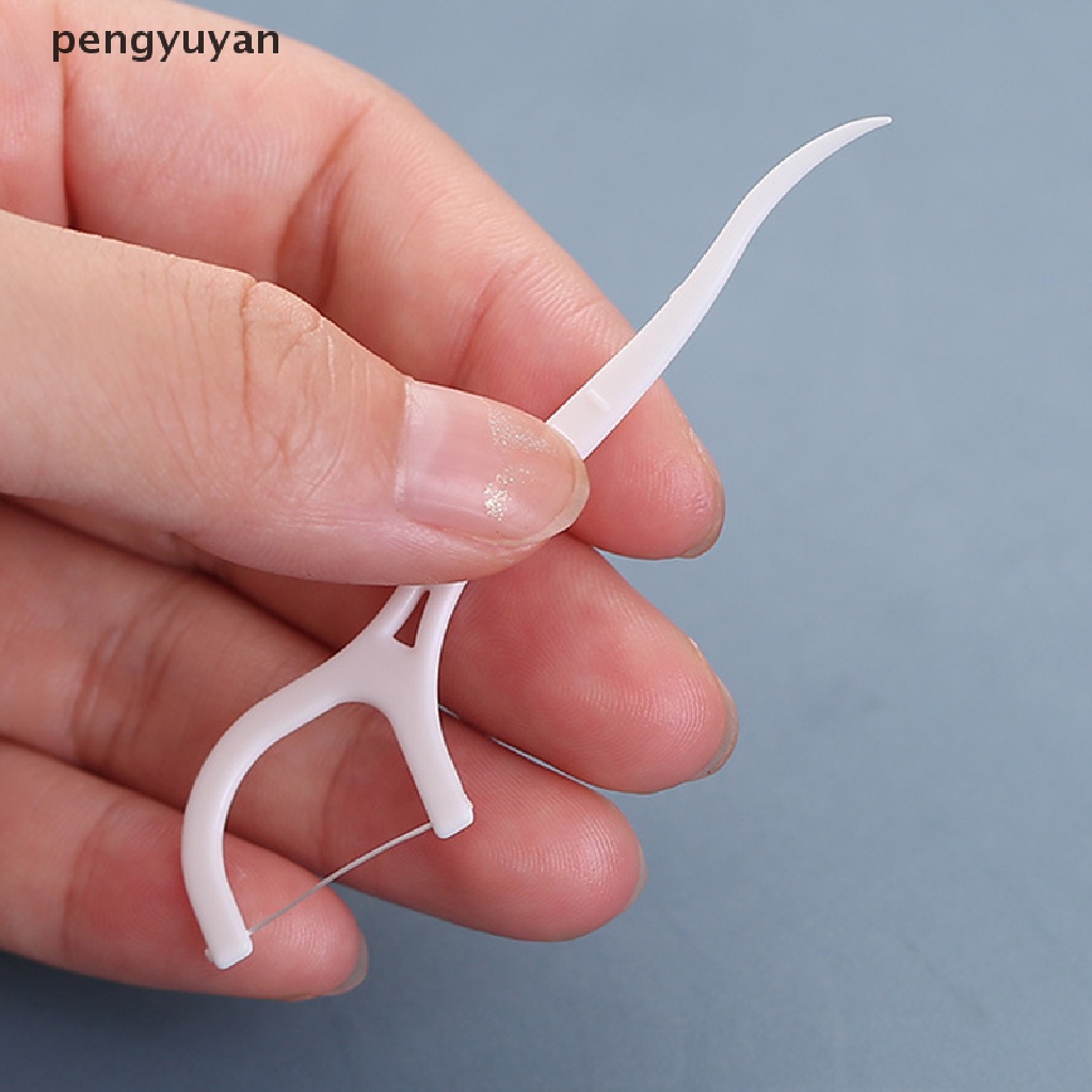 Hộp 50 / 100 Tăm Chỉ Dùng Một Lần Tiện Dụng