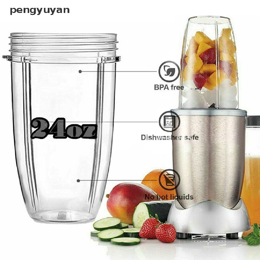 Cốc Xay Sinh Tố Thay Thế 18 / 24 / 32oz Cho Nutri 600W NutriBullet Pro 900