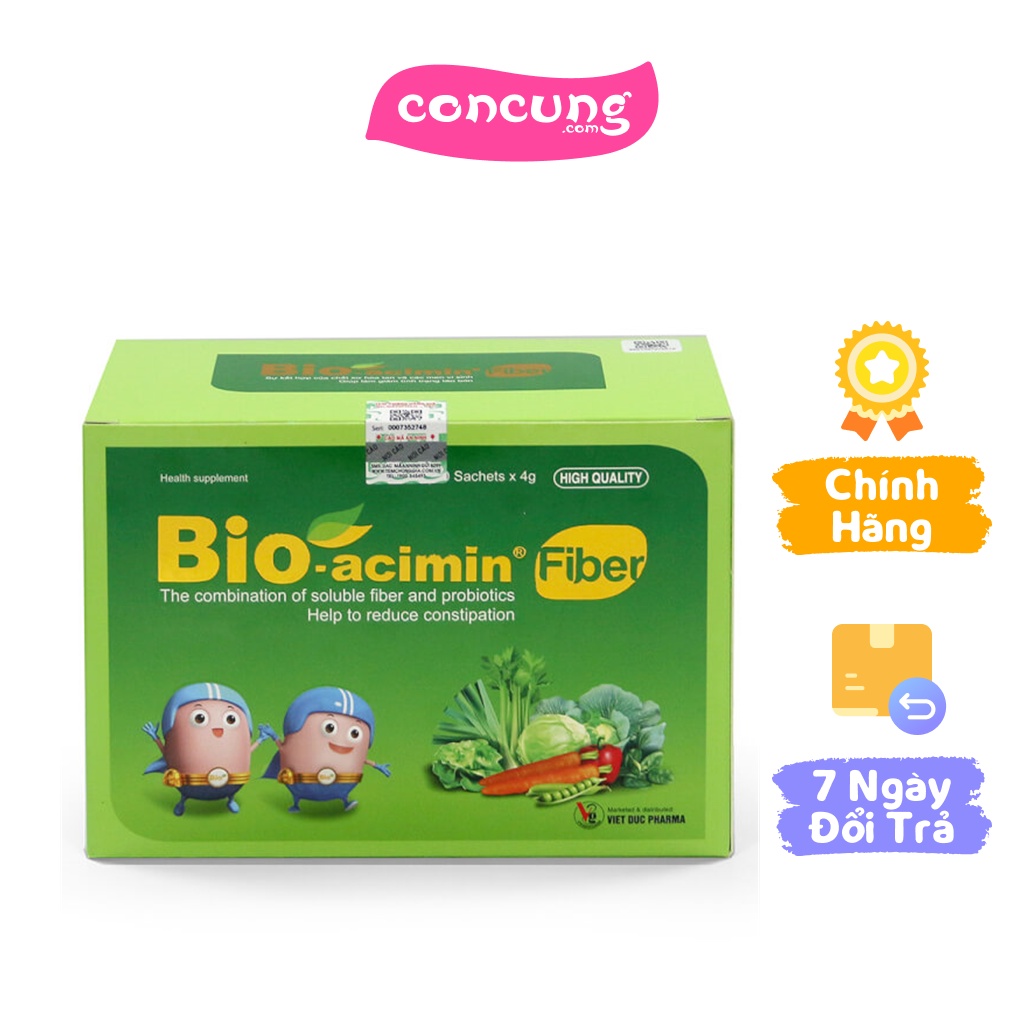 Cốm vi sinh Bio acimin Fiber 150 gram