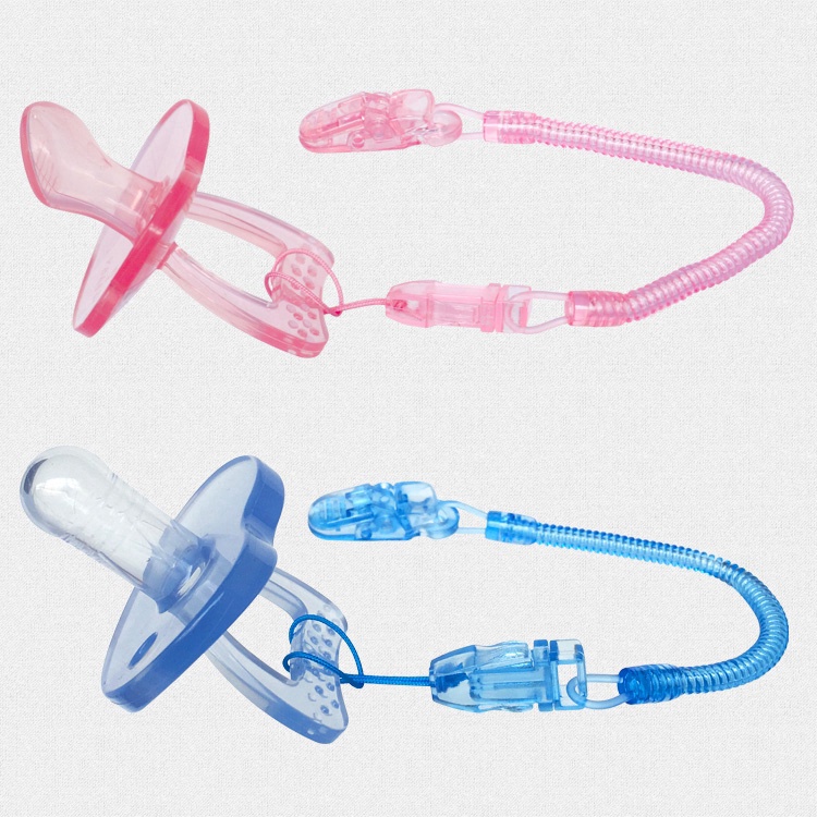 Dây Kẹp Giữ Núm Vú Giả Cho Bé Sơ Sinh Dây Đeo Núm Ti Giả Có Kẹp Lò Xo Tiện Dụng Dành Cho Em Bé Sơ Sinh