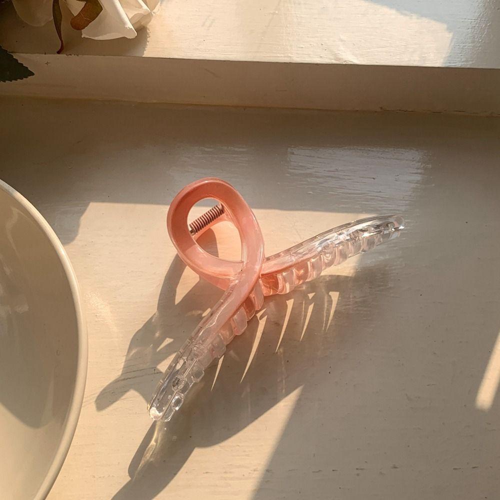 Kẹp Tóc Hình Cá Mập Màu Sắc Gradient Sáng Tạo Cho Nữ WMES15H