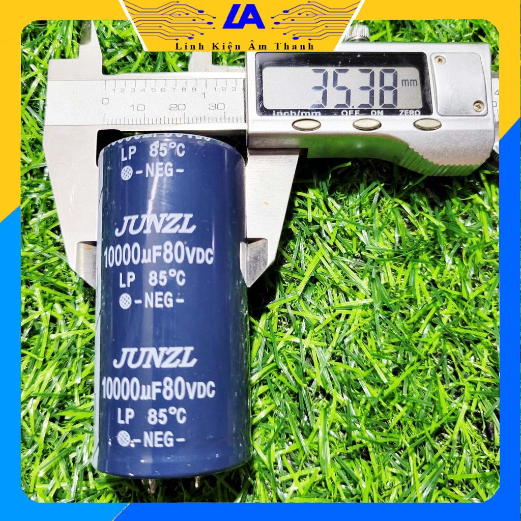 Tụ Lọc Nguồn 80v 10000uF 3.5x7.2cm chuẩn dung lượng