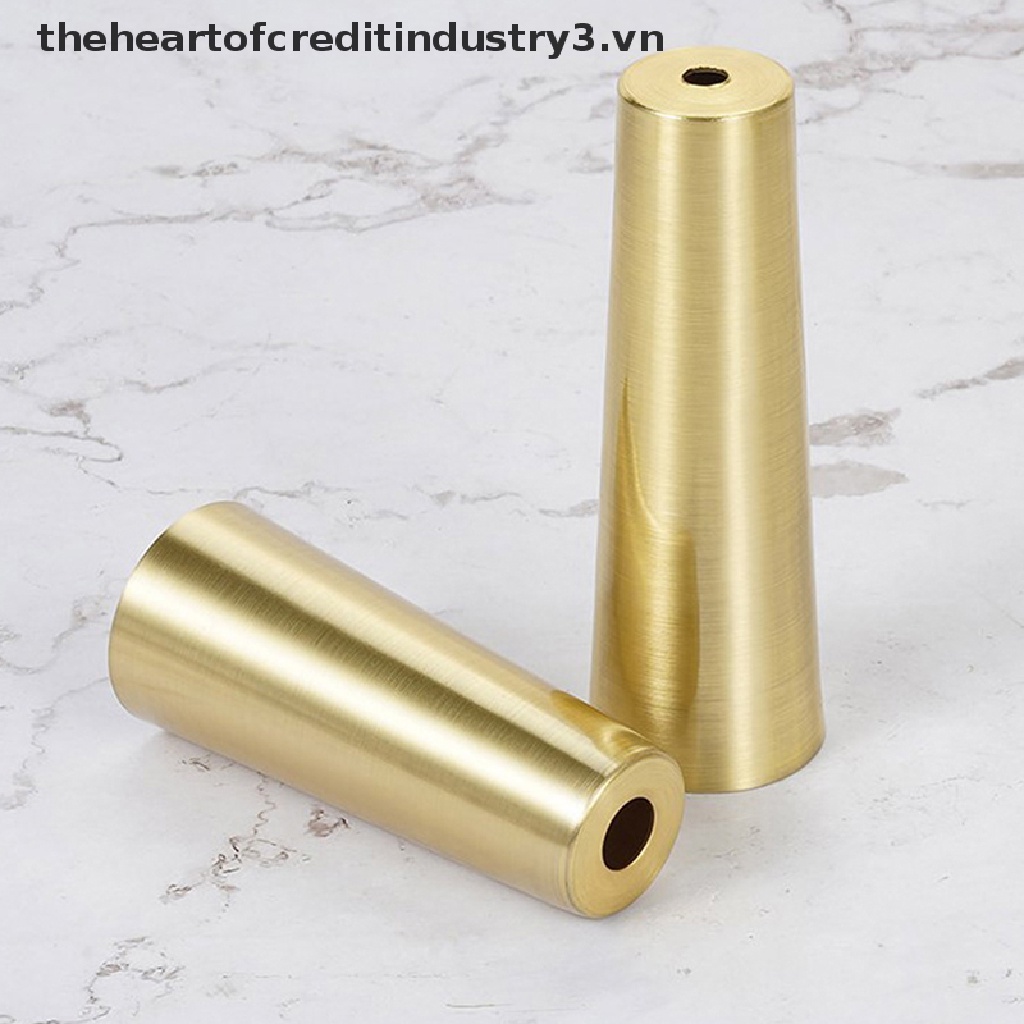 Miếng Lót Chân Bàn Ghế Bằng Sắt Hình Trụ Màu Trơn Trang Trí Bảo Vệ An Toàn