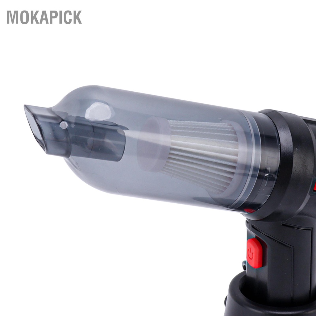 Mokapick Máy Hút Bụi Ô Tô Cầm Tay Sạc Không Dây Mini Mạnh Mẽ Cho Gia Đình Xe Văn Phòng