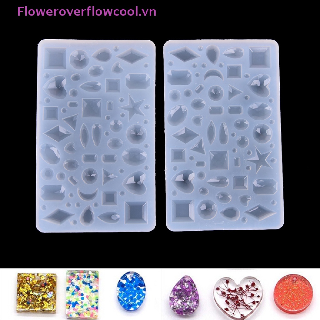 1 Khuôn Silicone Làm Mặt Vòng cổ Thủ Công
