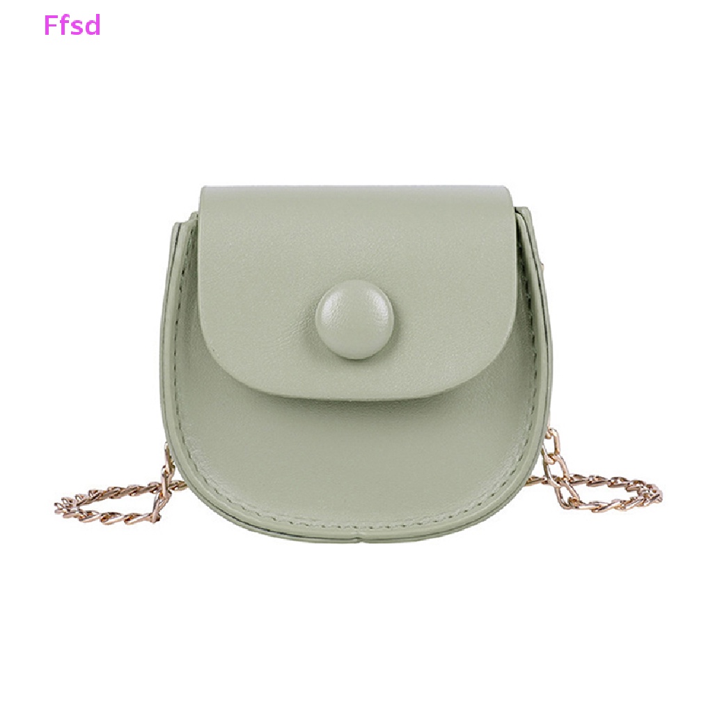 {Ffsd} Thời Trang Trẻ Em Gái Túi Đeo Vai Da PU Mini Đựng Tiền Xu * Bán Chạy